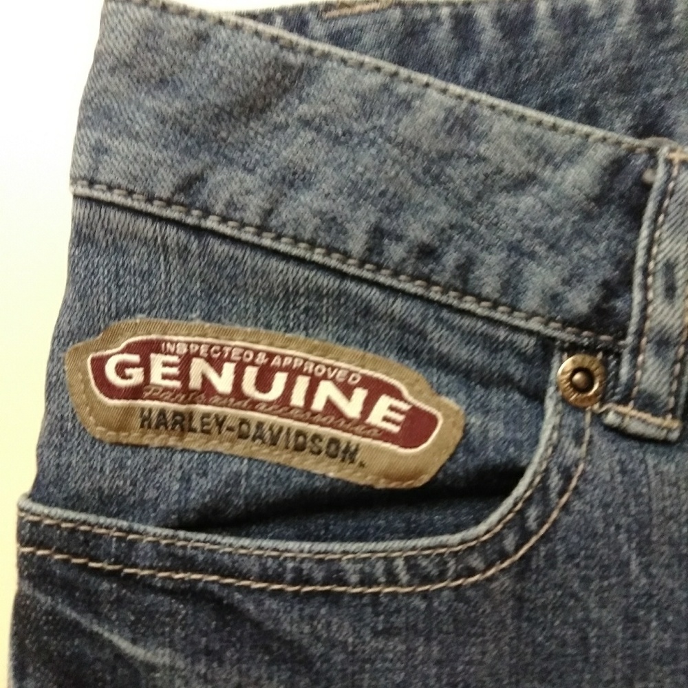 Genuine Harley-Davidson/ Boot Cut Jeans / Sz 6